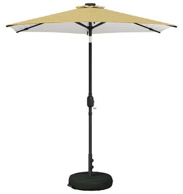 Obrázok produktu pre Záhradný slnečník so svetlami LED 230 x 230 cm Polyester