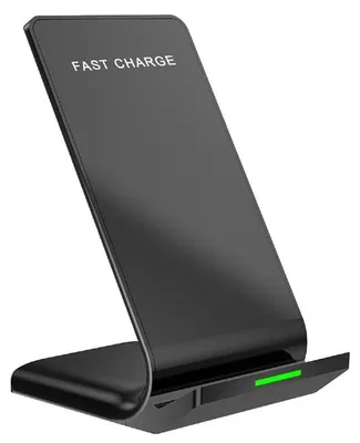 Produktbild von Kabelloses Ladegerät, für Mobiltelefone, schwarz, 5/9V, 10W, Qi