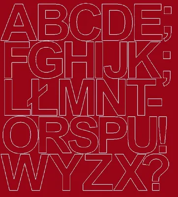 Immagine prodotto di Lettere adesive, 10 cm, rosso scuro, lucide