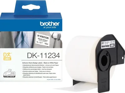 Immagine prodotto di Brother DK-11234 etichetta per stampante Bianco Etichetta autoadesiva per stampante