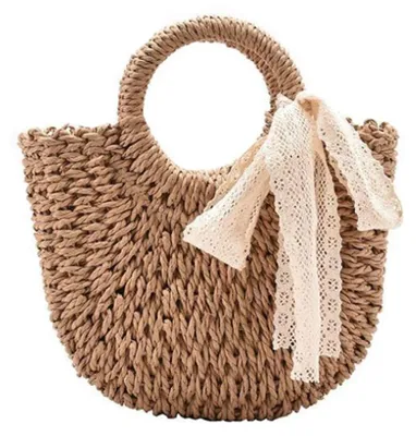 Produktbild von Sommerliche Stroh-Handtaschen für Damen