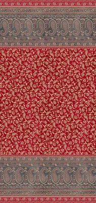 Produktbild von Bassetti Foulard Como Farbe Rot-R1 Größe 270x270 100% Baumwolle