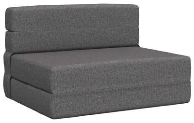 Immagine prodotto di vidaXL Divano letto pieghevole Grigio chiaro 70 x 72 x 60 cm in tessuto
