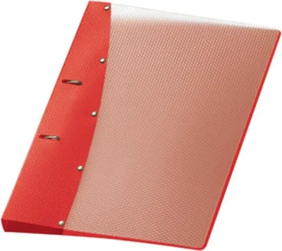 Produktbild von Ringbuch Diamond A4 20mm 2 Ringe rot