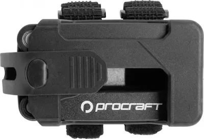 Produktbild von Procraft Faltschloss Allround Essential 790 mm Schwarz - kompakte Sicherheit