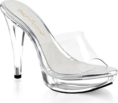 Produktbild von COCKTAIL-501 Damen Slipper von Fabulicious, Transparent  , EU 41, US 11