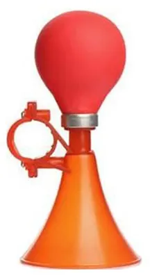 Image de Sonnette de vélo en forme de trompette - Klaxon rétro pour enfants