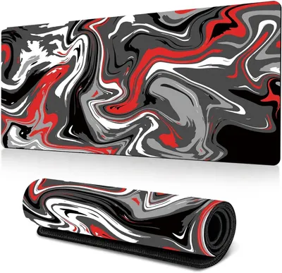 Immagine prodotto di Tappetino per mouse da gaming, formato XL, colore fantasia, 70 x 30 cm, con base in gomma antiscivolo, ideale per giocatori