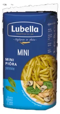 Zdjęcie produktu dla Lubella Makaron mini pióra pennine 400 g