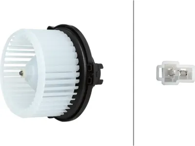 Produktbild von Innenraumgebläse 12 V 186 W 2-polig HELLA für u.a. TOYOTA AVENSIS