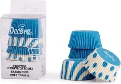 Obrázek produktu pro Decora 8024622062606, Košíčky na cupcaky/muffiny, Kulatý, 220 °C, Vícebarevný, Papír, 32 mm