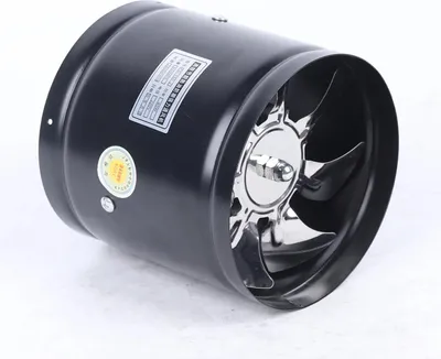 Immagine prodotto di Ventilatore canalizzato - Aspiratore per cucina/bagno - Ø 150 mm - 40 W - 220 V 50 Hz - 500 m³/h - 2800 rpm - Silenzioso - Nero