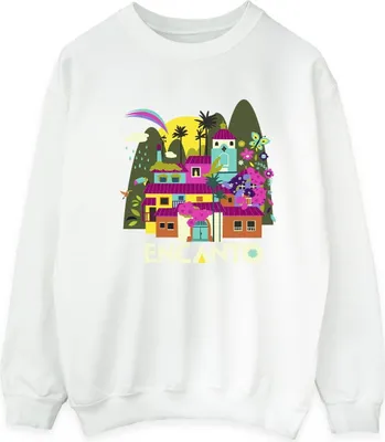 Produktbild von Disney - "Encanto Many Houses" Sweatshirt für Herren BI22620 (XL) (Weiß)