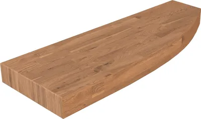 Produktbild von Treppenstufe Modell Samos-Eiche-Verjüngte Stufe