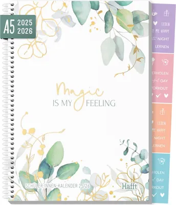 Häfft® Business-Timer 2026 A5 – Wochenplaner Mit Folienprägung, Halb-Stunden-Takt, Nachhaltig & Klimafreundlich