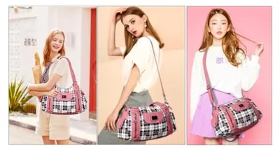 Produktbild von Damenhandtasche, große Umhängetasche, Hobo-Tasche, mehrere Fächer, Kunstleder