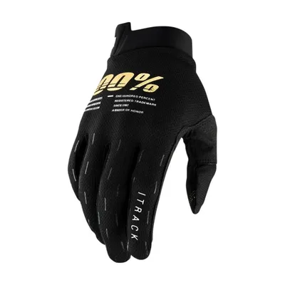 Produktbild von 100% SPEEDLAB Langfinger-Fahrradhandschuhe - ITRACK JR - Schwarz M