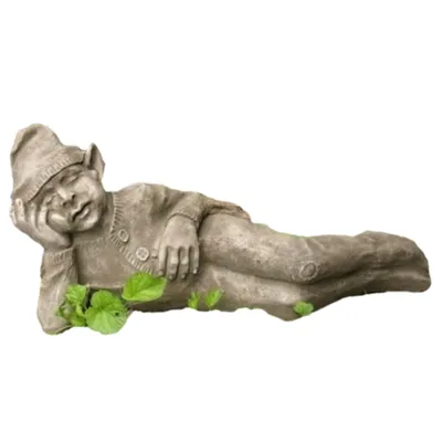 Produktbild von Schöner Wichtel Lasse aus Steinguss Neu Frostfest Witterungsbeständig V-1352
