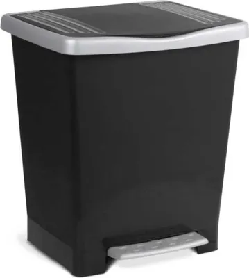 Produktbild von Tatay Milenium 23l Recyclingbehälter Schwarz  Schwarz One Size