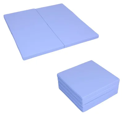 Produktbild von Turnmatte Satellite, 100 x 100 x 5 cm, 4-teilig - Blau