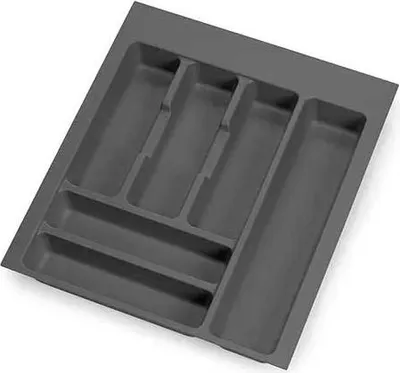 Produktbild von Emuca Optima Universal Besteckkasten 450 Mm Silber  Silber One Size