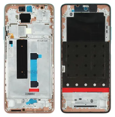 Immagine prodotto di Telaio LCD di alloggiamento anteriore per Xiaomi Redmi Note 9 Pro 5G verde piastra lunetta accessori