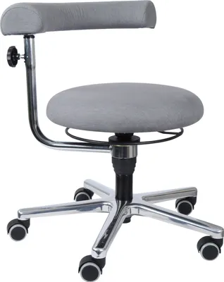 Produktbild von EDUPLAY 110445 Erzieher/in Stuhl 41-54 cm, Ø 61 x 54 cm, grau
