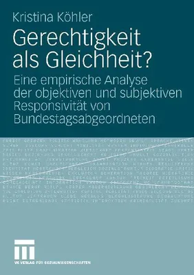 Produktbild von Gerechtigkeit als Gleichheit?