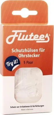 Produktbild von FLUTEES Schutzhülsen für Ohrstecker