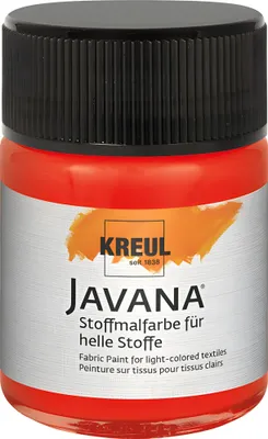 Immagine prodotto di Kreul Javana Tintura leggera per tessuti Rosso 50 ml 1 pz