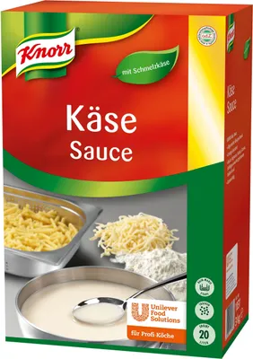 Produktbild von Knorr Kaese Sauce cremig fein abgeschmeckt für Pasta und Gemuese 3000g