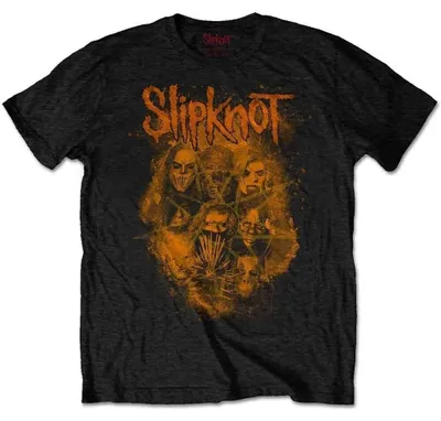 Zdjęcie produktu dla Slipknot WANYK Orange (Back Print) Black XL Koszulka