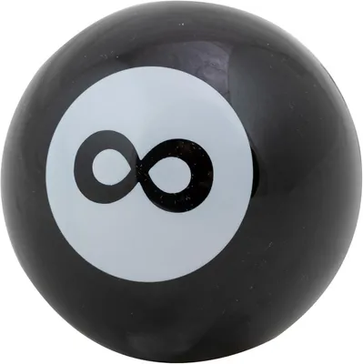 Productafbeelding van Gifts mystic infinity ball - Zwart - Pak van 1