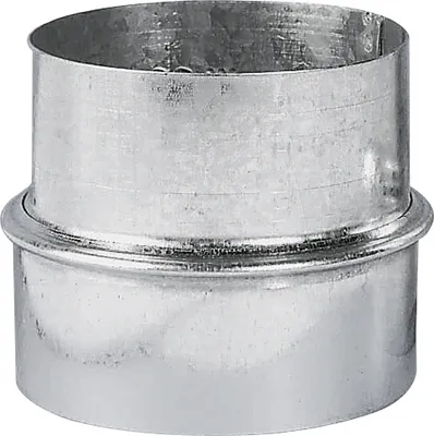 Zdjęcie produktu dla BERTRAMS 0324123, Rura kominowa prosta, Srebrny, Stal, 400 °C, 0,6 mm
