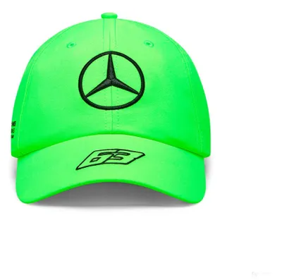 Produktbild von Mercedes Team George Russell Driver Dad Kappe, neongrün, 2023