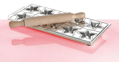 Imagen del producto de GSD Ravioliform "Ravioli Stelline", mit Teigrolle 88 040