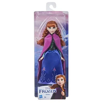 Produktbild von Hasbro F1956 Frozen Eiskönigin Schimmerglanz Anna Prinzessin Puppe Neu
