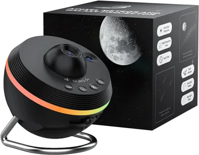 Produktbild von Star projector Galaxy Heimplanetarium Nachtlicht LED Ainael SKE-TKQ01 mit Himmelslichteffekten