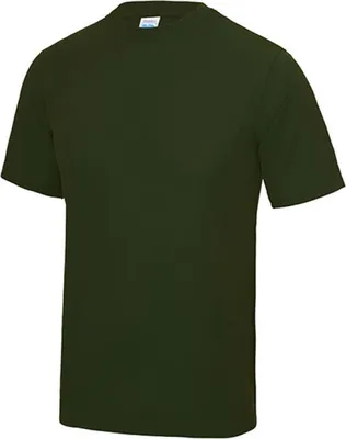 Immagine prodotto di Just Cool JC001 | Cool T-Shirt +WRAP certified +UV sun protection 30 - Colore: Combat Green - Taglia: XXL