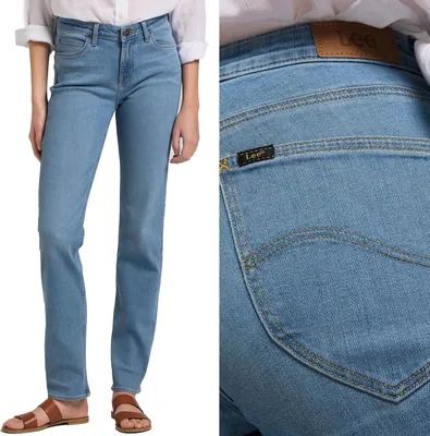 Produktbild von LEE, Damen Jeanshose, Straight fit, MARION, W29 L31, Blau, Jeans, baggyjeans, buggy