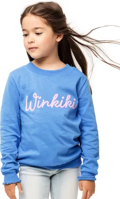 Immagine prodotto di Felpa da bambina Winkiki - blu - 140