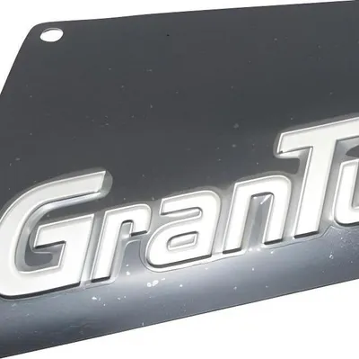Produktbild von LeoVince Plakette / Emblem kompatibel mit GRANTURISMO, mit Nieten für GRANTURISMO