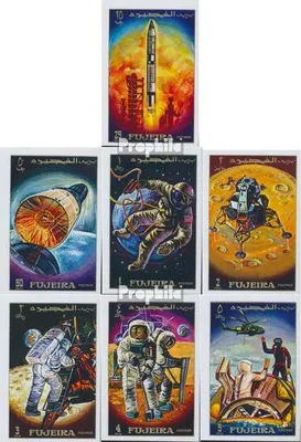 Produktbild von Briefmarken Fujeira 1970 Mi 449B-455B (kompl.Ausg.) postfrisch Apollo 12