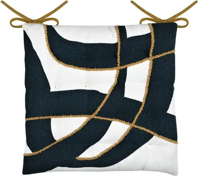 Immagine prodotto di Cuscino per sedia PAXTON blu 38x38x4 cm Francia