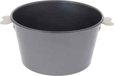 Image de de Buyer 4719.18, Moule à gâteau charlotte, Rond, 220 °C, Noir, Acier, 18 cm