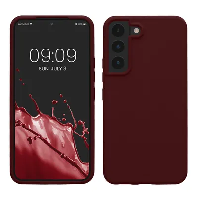 Zdjęcie produktu dla etui ochronne kwmobile kompatybilne z pokrowcem Samsung S22 - silikonowe etui na telefon komórkowy S22 - pokrowiec na telefon komórkowy Samsung S22 - miękka powierzchnia - bezprzewodowe ładowanie -