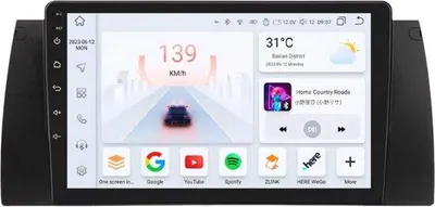 Produktbild von Autoradio mit Bluetooth und CarPlay für BMW 5er E39, E53, X5 und M5 (1995–2003) – Kompatibel mit Apple und Android – Stereoanlage mit Navigationssystem – 6 GB RAM, 64 GB Speicher