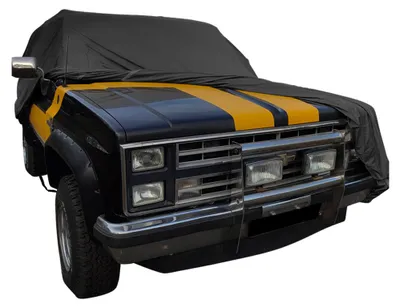 Image de Housse de voiture extérieure adaptée à Chevrolet Blazer Noir Imperméable et