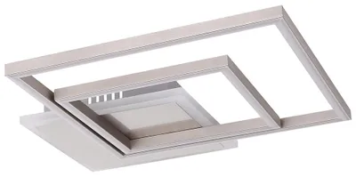 Produktbild von LED Deckenleuchte, rechteckig, nickel-matt, L 37 cm