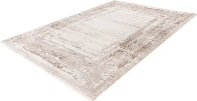 Produktbild von Pierre Cardin Lalee Teppich moderner trendiger Hotelteppich verblasst 80x150 cm Taupe terra